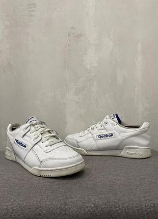 Кожаные весенние кроссовки кеды обуви reebok classic2 фото