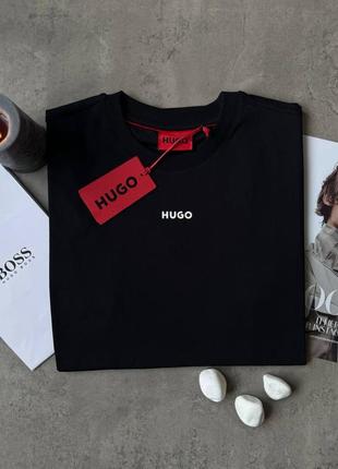 ✔️мужская футболка hugo boss люкс качестваTM️