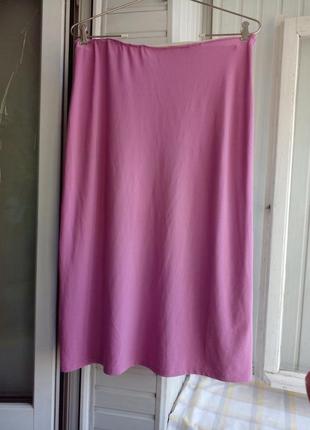 Трикотажная юбка большого размера батал