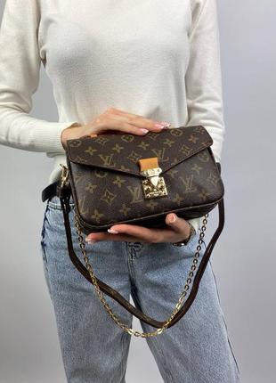 Жіноча сумочка louis vuitton mini brown