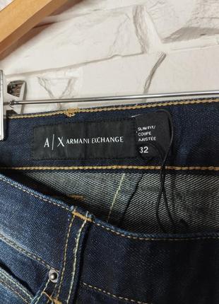 Чоловічі джинси armani exchange slimfit w32l324 фото