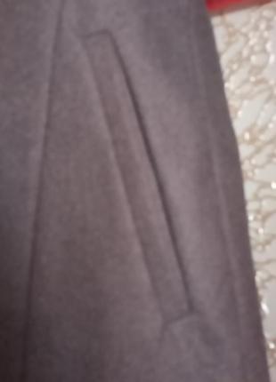 Элегантный,костюм двойника темно - коричневого цвета, по бокам разрезы на молнии. жакет + макси юбка.9 фото