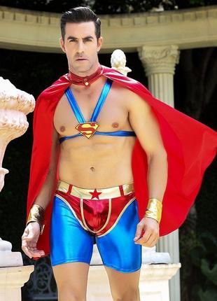 Мужской эротический костюм супермена
