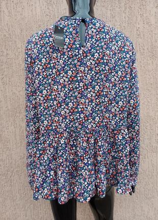 Нова віскозна блуза у квітковий принт george3 фото