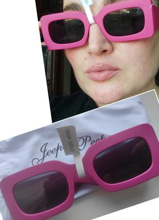 Солнцезащитные очки.розовые очки.