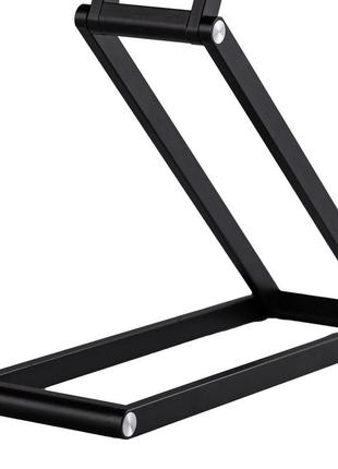 Лампа настольная аккумуляторная складная 3 вт светодиодная лампа трансформер черный ku-22