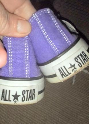 Кеды converse all star, 40 размер(25 см). оригинал, смеломерят на размер5 фото