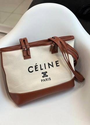 Сумка в стиле celine шоколад черная с ручками