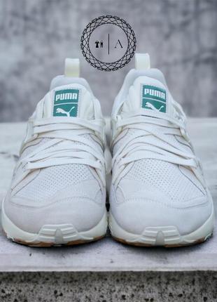 Puma blaze of glory mmq 388601-01 beige pristine мужские кроссовки3 фото