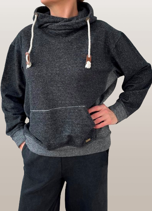 Худі жіноче lee cooper бавовна р.46-50 сірий новий