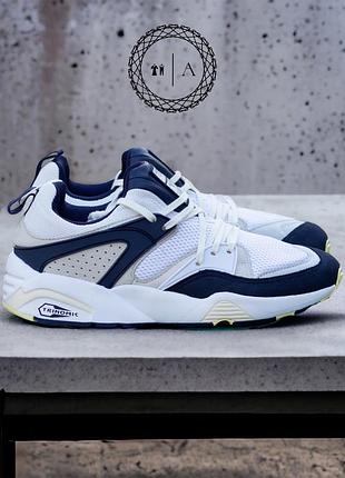 Puma blaze of glory prm 387575-01 white peacoat мужские кроссовки