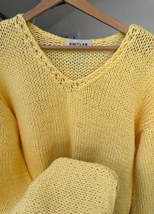Свитер ручной вязки knitlab5 фото