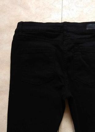 Брендовые черные джинсы скинни с высокой талией next, 10 размер.6 фото