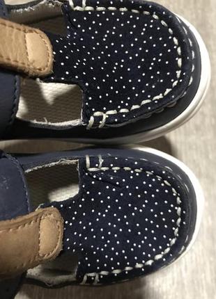 Clarks мокасины кожаные туфли на девочку