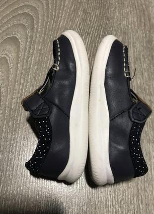 Clarks мокасины кожаные туфли на девочку