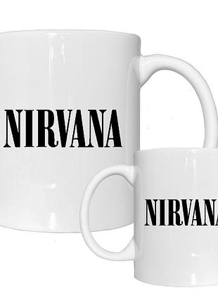 Чашка кружка нирвана. nirvana. рок
