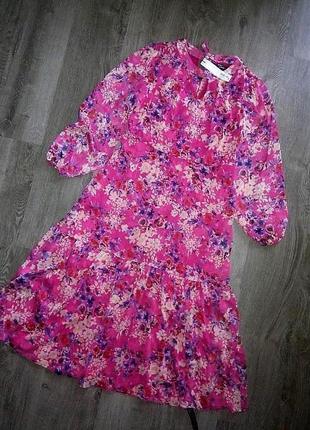 Нова сукня в квітковий принт6 фото