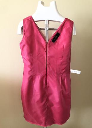 Шикарное розовое платье-футляр, xl3 фото
