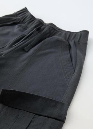 Штани zara нова колекція,штани з накладними кишенями zara6 фото