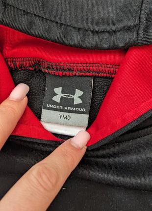 Утепленная худи толстовка от бренда under armour6 фото