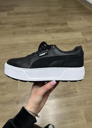 Кроссовки puma кожаные