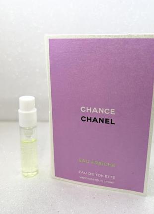 Chanel chance eau fraiche туалетна вода (пробник)