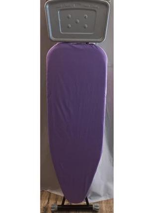 Чехол на гладильную доску (130×50) фиолетовый classic 100% хлопок