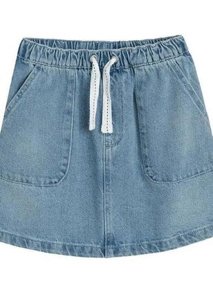 Стильная джинсовая юбка для девочки cool club (польша)
