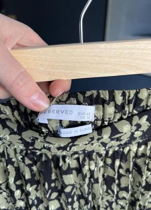 Легкая юбка плиссе с подкладкой4 фото