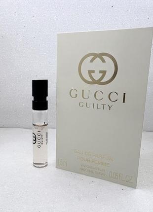 Gucci guilty pour femme парфюмированная вода женская