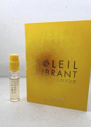 Lalique soleil vibrant парфюмированная вода