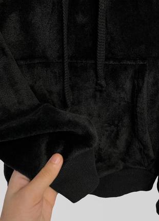 Тепле оверсайз худі з капюшоном кофта світшот худи свитшот спортивна кофта кофти костюми3 фото