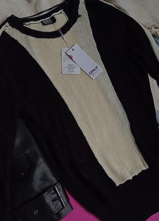 Розпродаж!💞 новий брендовий светр двокольоровий6 фото