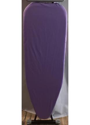 Чехол на гладильную доску (150×50) фиолетовый premium 100% хлопок8 фото