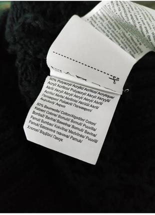Вязаная ажурная кофта кардиган с карманами6 фото