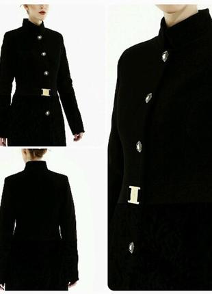 Розпродаж, турецьке пальто з вовни з кашеміром з стеганным...9 фото