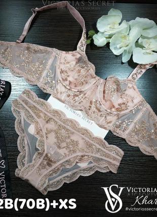 Комплект нижньої білизни 34d xs 75d xs victoria's secret2 фото