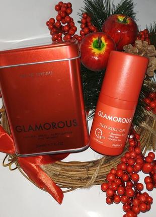 Набір glamorous farmasi hugo deep red2 фото