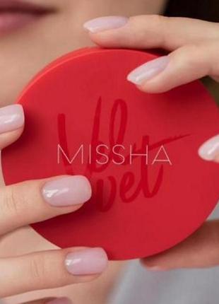 Кушон missha velvet finish cushion spf 50+/pa+++ no.23