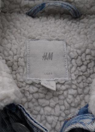 Джинсовая куртка h&m размер xl4 фото
