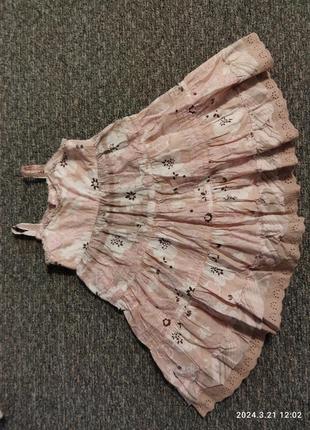 Міді сукня для дівчинки 98 розмір некст1 фото
