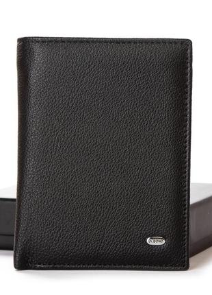 Гаманець шкіряний чоловічий classic dr. bond msm-10 black
