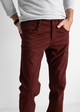 Акция ! новые утепленные зауженные стрейчевые джинсы "varxdar" на флисе. размер 27, s.2 фото