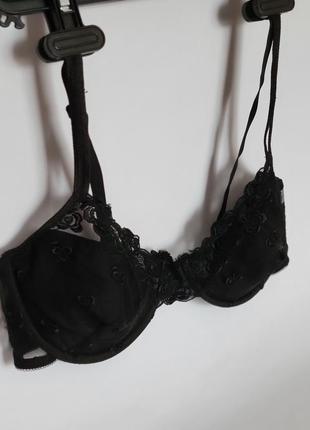 Черный бюстгальтер the lingerie drawer2 фото