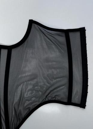 Корсет з сіточки українського бренду fox lingerie7 фото