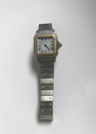 Фірмовий оригінальний вінтажний годинник cartier carree картье модель до 1978 року2 фото
