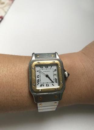 Фірмовий оригінальний вінтажний годинник cartier carree картье модель до 1978 року9 фото