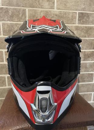 Мото шлем, шлем для мотоцикла, шлем для мотокросса3 фото