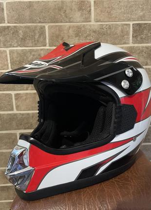 Мото шлем, шлем для мотоцикла, шлем для мотокросса4 фото