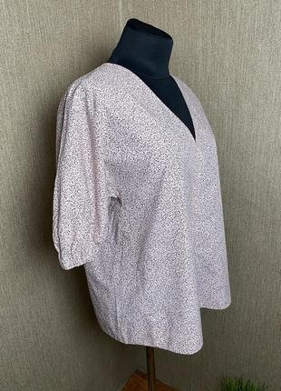 Блуза cos розовая, размер 34, подойдет на s/m6 фото